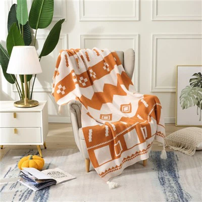 सूती बुना हुआ कंबल